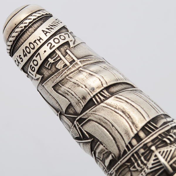 Curtis Australia Jamestown LE Fountain Pen High Relief Engraved